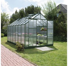 Gewächshaus Vitavia Uranus 11500 Hohlkammerplatten 4 mm 257x445 cm grün
