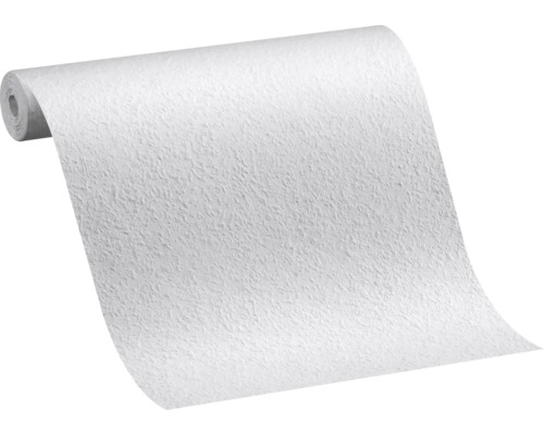 Rouleau de papier peint à fibres brutes blanc