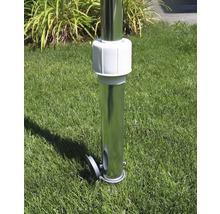 Douille de sol pour parasol à fixer dans le jardin