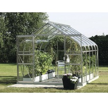 Gewächshaus Vitavia Diana 8300 Einscheibensicherheitsglas 3 mm 264x321 cm Aluminium