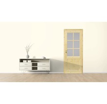 Pertura Landhaustür Fengur Kiefer lack 86,0x198,5 cm Rechts 02/SP6 (ohne Glas)