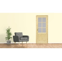 Pertura Landhaustür Fengur Kiefer lack 86,0x198,5 cm Rechts 02/SP6 (ohne Glas)