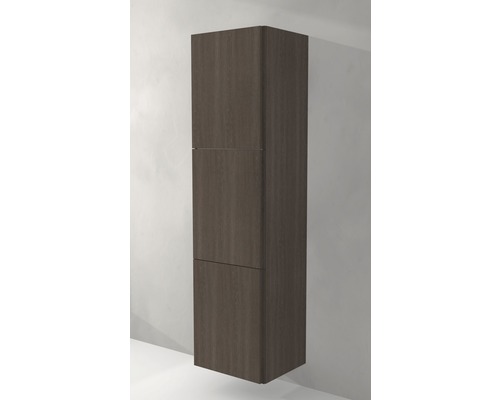 Armoire haute à trois portes pour salle de bain