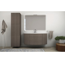 Armoire haute chêne foncé 170x45 cm