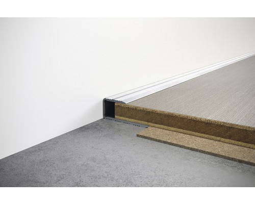 Bodenprofil zur Anpassung von Bodenbelägen unterschiedlicher Höhe