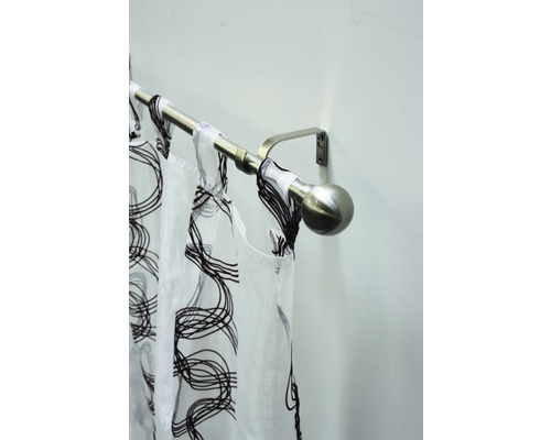 Tringle à rideaux avec rideau