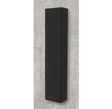 Hängeschrank Baden Haus Armonia 100x20 cm schwarz fertig montiert-thumb-1