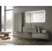 Meuble sous-vasque Avril 100x30x45 gris