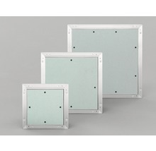 Trappe de visite AluNova avec insert GKBI pour pièce humide 2x12,5 mm avec dispositif de blocage 50 x 50 cm-thumb-4