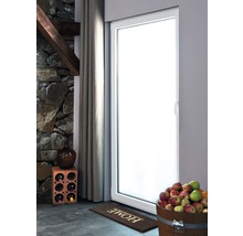 Porte de balcon en plastique ARON Basic blanc 700x2000 mm tirant gauche-thumb-5