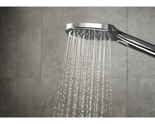 Handbrause mit Wasserstrahl