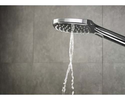 Handbrause mit Wasserstrahl