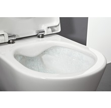 Kit WC suspendu LAUFEN sans bride de rinçage Pro blanc-thumb-4