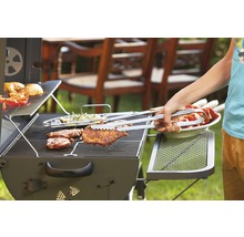 Pince barbecue ustensile de barbecue pince pour cuisine Tenneker® 44 x 6,5 x 4,3 cm acier inoxydable-thumb-4