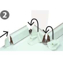 Embouts PICCANTE pour Joint d'étanchéité 37 marbre fontina (dte & gche)-thumb-3