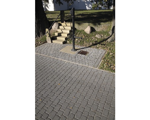 Pavé multiformat Colorado antique anthracite épaisseur 8 cm (disponible uniquement par couches)