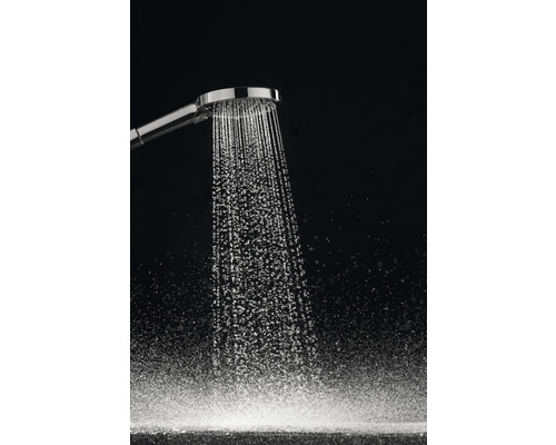 Douchette à main avec eau courante
