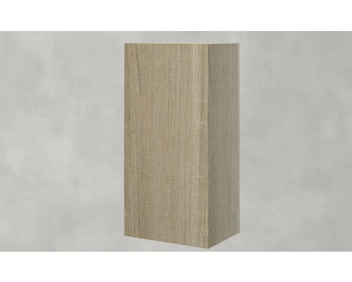 Holzfarbener Unterschrank für das Badezimmer