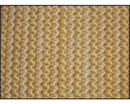Nahaufnahme eines textilen Sonnenschutznetzes