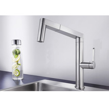 Mitigeur de cuisine Blanco PANERA-S acier inoxydable brossé 521547