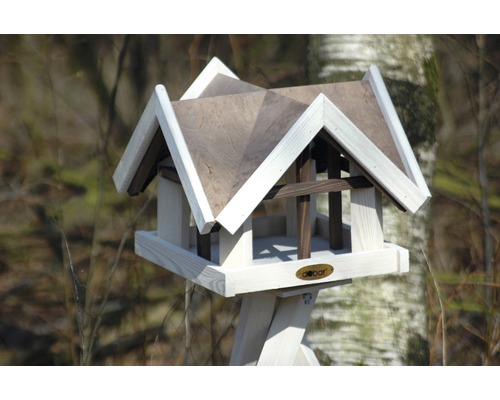 Mangeoire en bois avec support