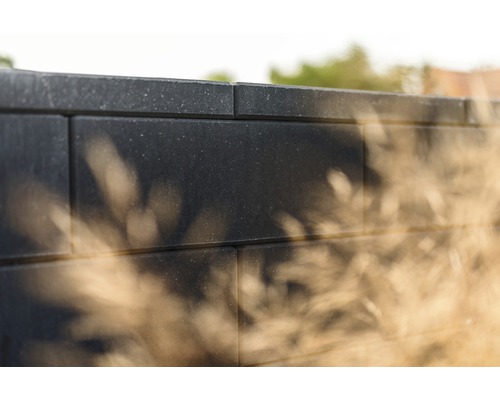 Gros plan d''un mur en blocs de béton