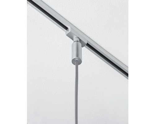 Deckenmontage mit Stromschienen-Beleuchtungssystem