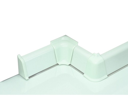 Connecteur d''angle pour plinthes murales