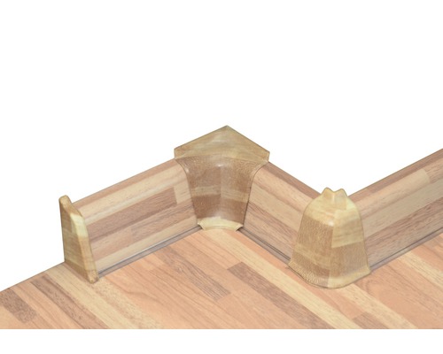 Connecteurs d''angle de plinthes en bois