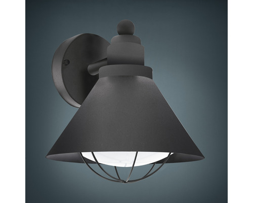 Wandleuchte für den Aussenbereich mit Käfigschutz