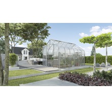 Gewächshaus Vitavia Diana 9900 Hohlkammerplatten 4 mm 264x383 cm Aluminium
