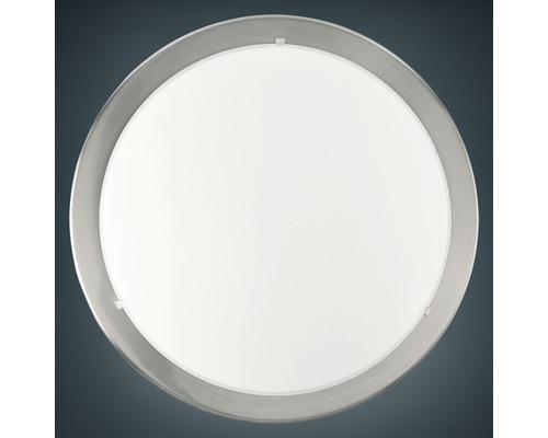Plafonnier rond avec cadre métallique