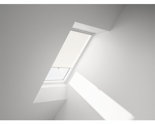 Store tamisant VELUX beige avec étriers de fixation RHL CK00 1086