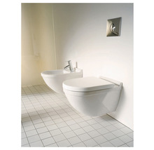 Urinoir Starck 3 de Duravit, montage mural, blanc 0821350000