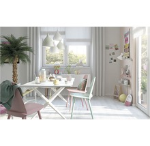 Bürolampe 1-flammig H 70 cm Hobby weiß