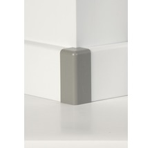 Protection d''angle grise sur un bord blanc
