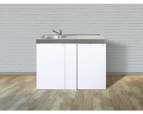 Meuble sous-lavabo avec évier et deux portes