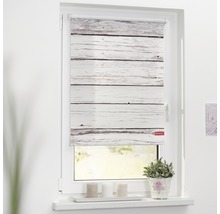 Store à clipser Lichtblick sans vissage planches blanc 80x150 cm, supports de serrage compris-thumb-0