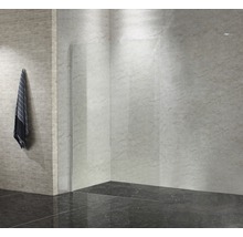 Paroi latérale pour douche à l'italienne basano Modena 1000 verre véritable transparent clair aspect chrome-thumb-4
