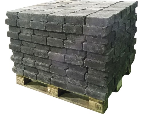 Pavé rectangulaire antique anthracite 21 x 14 x 7 cm Pavé rectangulaire antique anthracite 21 x 14 x 7 cm
