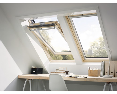 VELUX Schwingfenster GGL CK02 3062 ENERGIE SCHALLSCHUTZ 55x78 cm-0