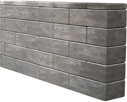 Mur en blocs de béton