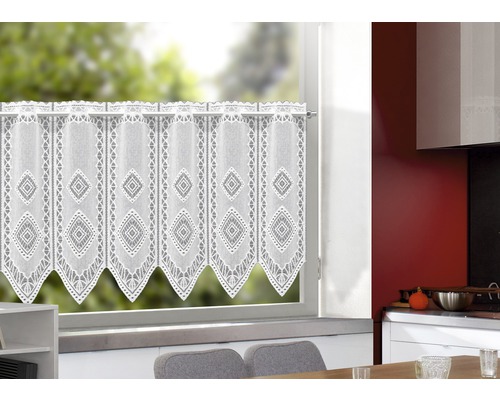 Store de fenêtre avec motif géométrique sur la fenêtre