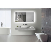 LED Badspiegel Silver Venus IP 24 (spritzwassergeschützt) 140x70 cm