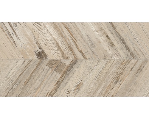 Holzdekorfliese im Fischgrätmuster für den Innenbereich