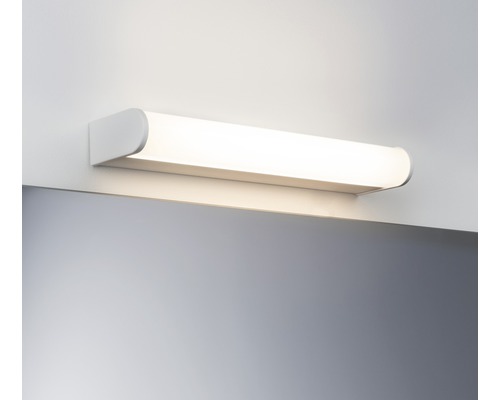 LED Spot mural Arneb blanc avec 1 ampoule 550 lm 3000 K blanc chaud B 326 mm Applique murale pour éclairage de salle de bains