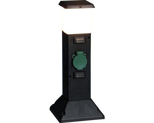 Prise de jardin avec éclairage pour l''extérieur