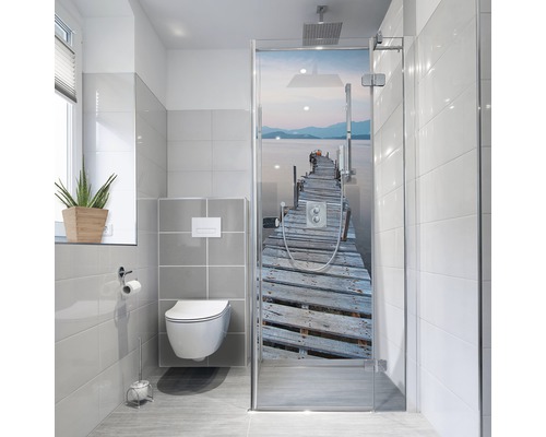 Panneau mural de douche mySpotti Fresh ponton 255 x 100 cm FS-F1-1237 Panneau mural de douche mySpotti Fresh ponton 255 x 100 cm FS-F1-1237