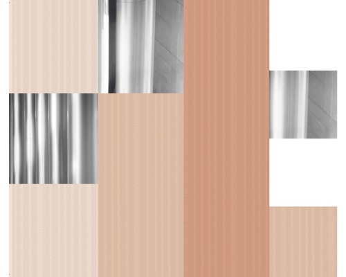 Texture abstraite avec rayures et accents métalliques