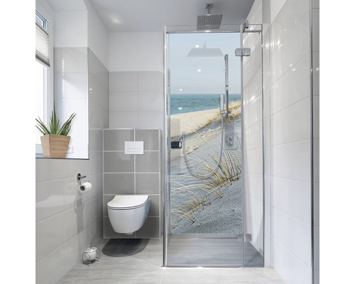 Panneau mural de douche mySpotti Fresh Sea Coast plage 255 x 100 cm FS-F1-1402 Panneau mural de douche mySpotti Fresh Sea Coast plage 255 x 100 cm FS-F1-1402